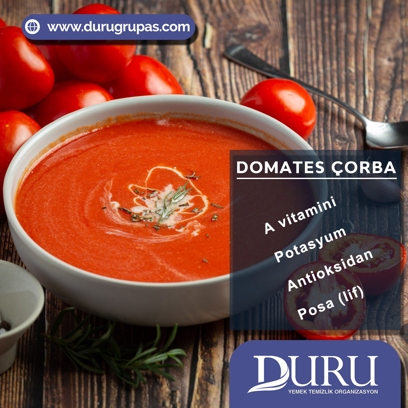 DOMATES ÇORBA