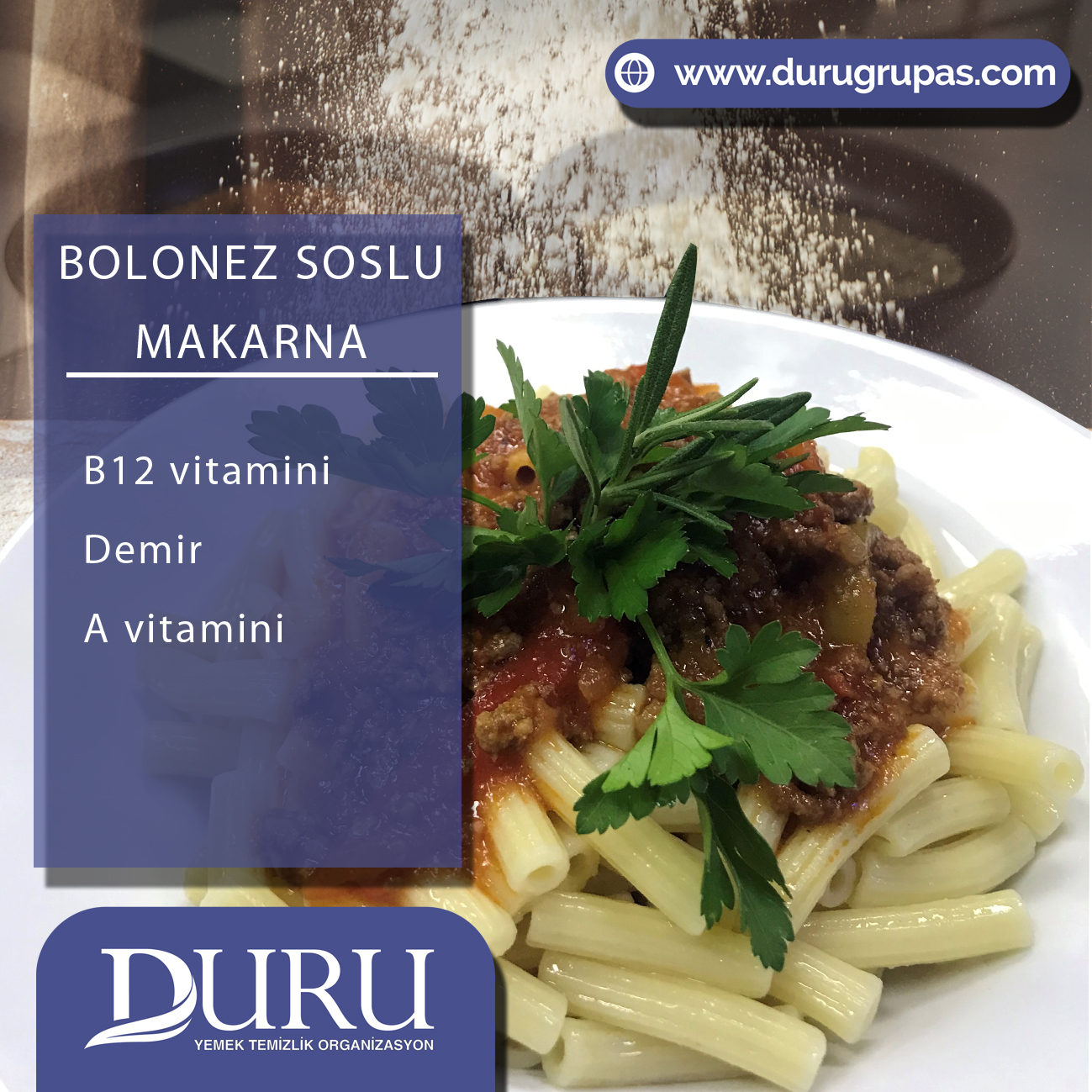 bolonez soslu makarna